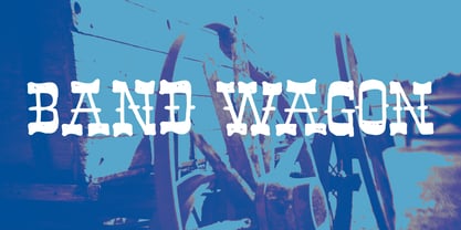 Band Wagon Font Poster 1