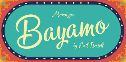 Bayamo Font Poster 1