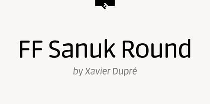 FF Sanuk Round Font Poster 1