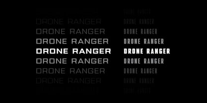 Drone Ranger Pro Fuente Póster 4