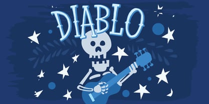 Diablo Font Poster 1