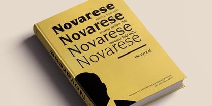 ITC Novarese Font Poster 1