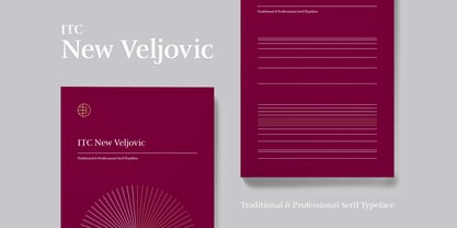 ITC New Veljovic Font Poster 1