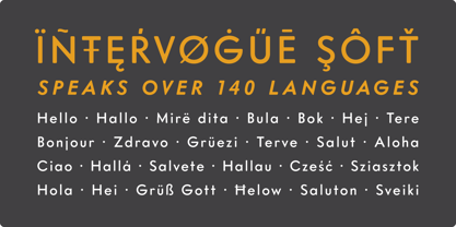 Intervogue Soft Font Poster 7