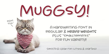 Muggsy Font Poster 1