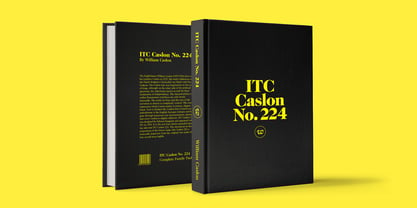 ITC Caslon No. 224 Font Poster 1