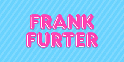 Frankfurter Font Poster 1