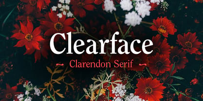 ITC Clearface Font Poster 1