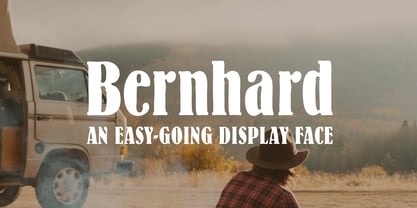 Bernhard Font Poster 1