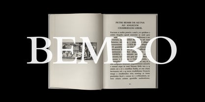 Bembo MT Font Poster 1