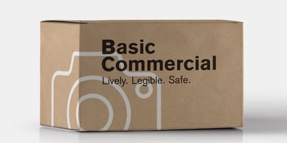 Basic Commercial Font Poster 1