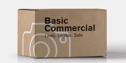 Basic Commercial Fuente Póster 1