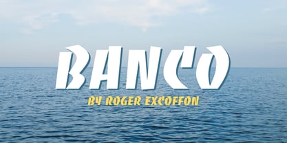 Banco Font Poster 2