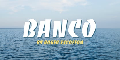 Banco Font Poster 1