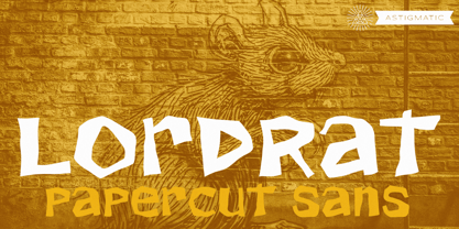 Lord Rat AOE Font Poster 1