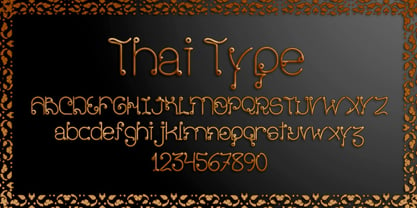 ThaiType Font Poster 1