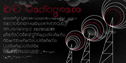 BD Radiogram Font Poster 1