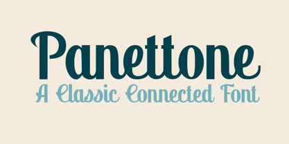 Panettone Font Poster 1