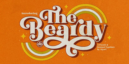 The Beardy Font Poster 14