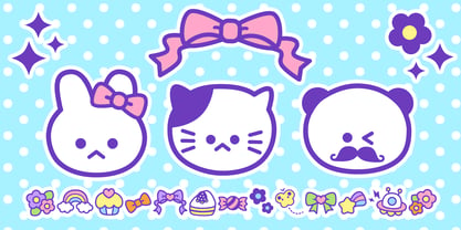 Omekashi Emoji Font Poster 1