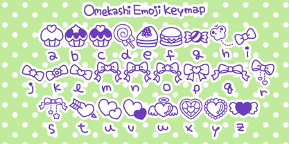 Omekashi Emoji Font Poster 3