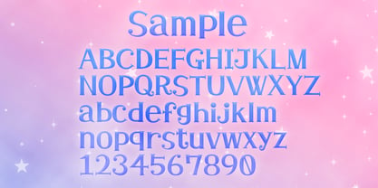 Otome Mincyou Font Poster 5