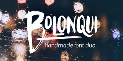 Bolonqui Font Poster 8
