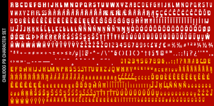 Chilidog PB Font Poster 5