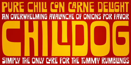 Chilidog PB Font Poster 1