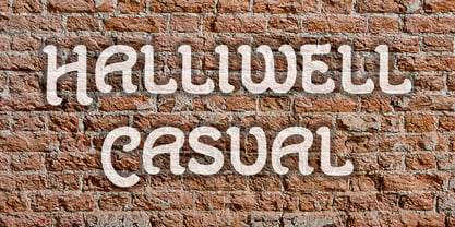 Halliwell Casual Font Poster 4