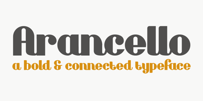 Arancello Font Poster 1