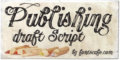 Publishing Script Font Poster 3