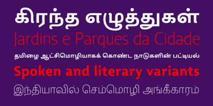 Lisboa Tamil Font Poster 6