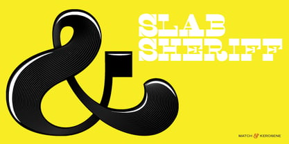 Slab Sheriff Font Poster 3