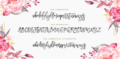 Madina Script Font Poster 7