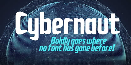 Cybernaut Font Poster 6