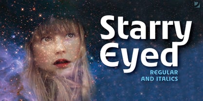 Starry Eyed Font Poster 1