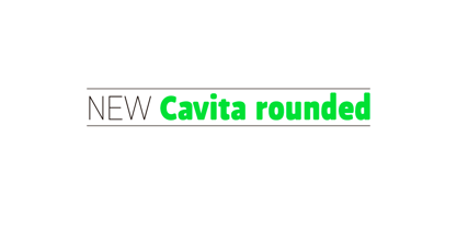 Cavita Rounded Font Poster 1