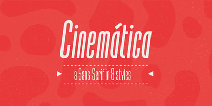 Cinematica Font Poster 24