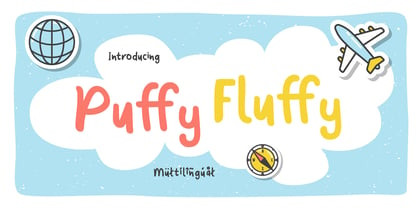 Puffy Fluffy Fuente Póster 1