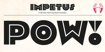 Impetus Font Poster 5