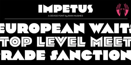 Impetus Font Poster 1