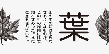 Iwata GMaru Gothic Pro Font Poster 2