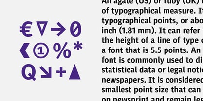 Tabac Micro Font Poster 5