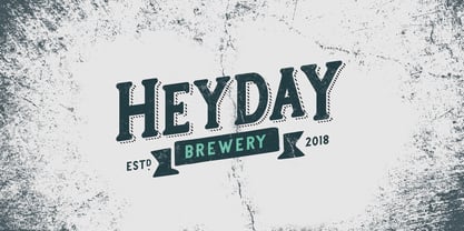 Heyday Font Poster 4