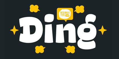 Ding Font Poster 1