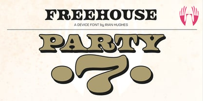 Freehouse Font Poster 9