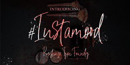 Instamood Font Poster 9