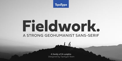 Fieldwork Font Poster 1