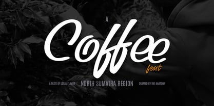 Coffee Font Poster 2